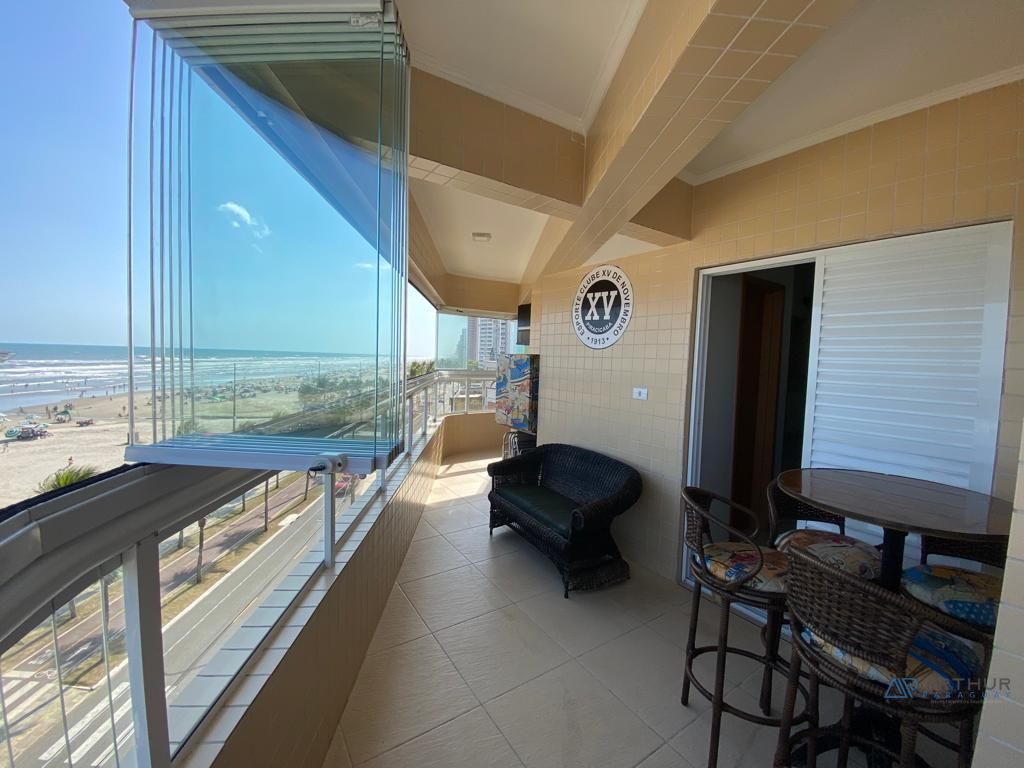 Apartamento 2 dormitórios frente mar à venda no Maracanã, Praia Grande – 88 m² - foto 3