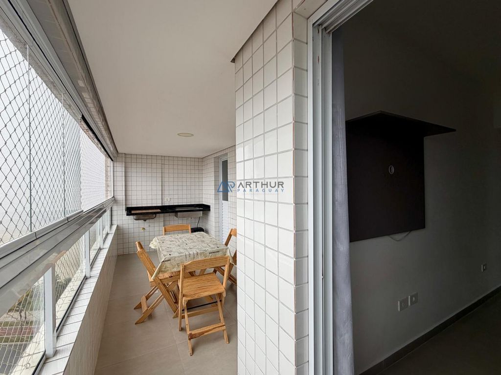Apartamento 1 dormitório frente mar à venda no Maracanã, Praia Grande – 59 m² - foto 2