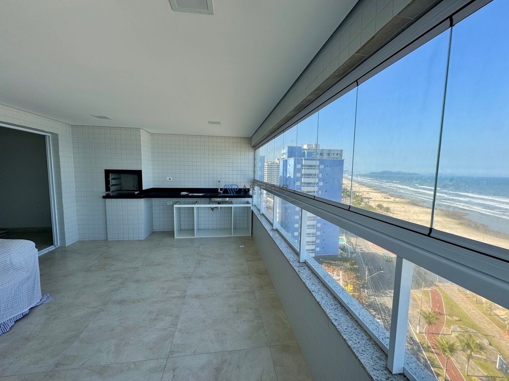 Apartamento 3 dormitórios frente mar à venda no Maracanã, Praia Grande – 127 m² - foto 2