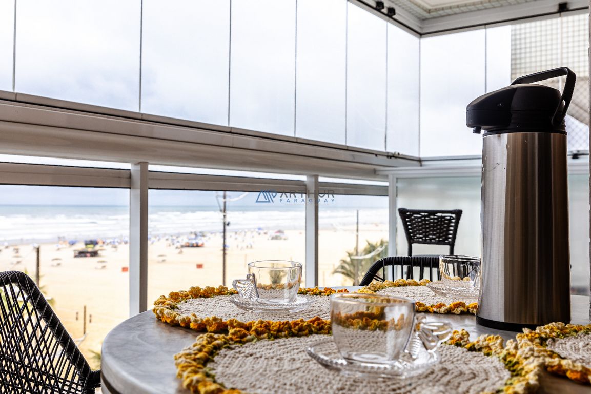 Apartamento 2 dormitórios frente mar à venda na Guilhermina, Praia Grande – 72 m² - foto 1