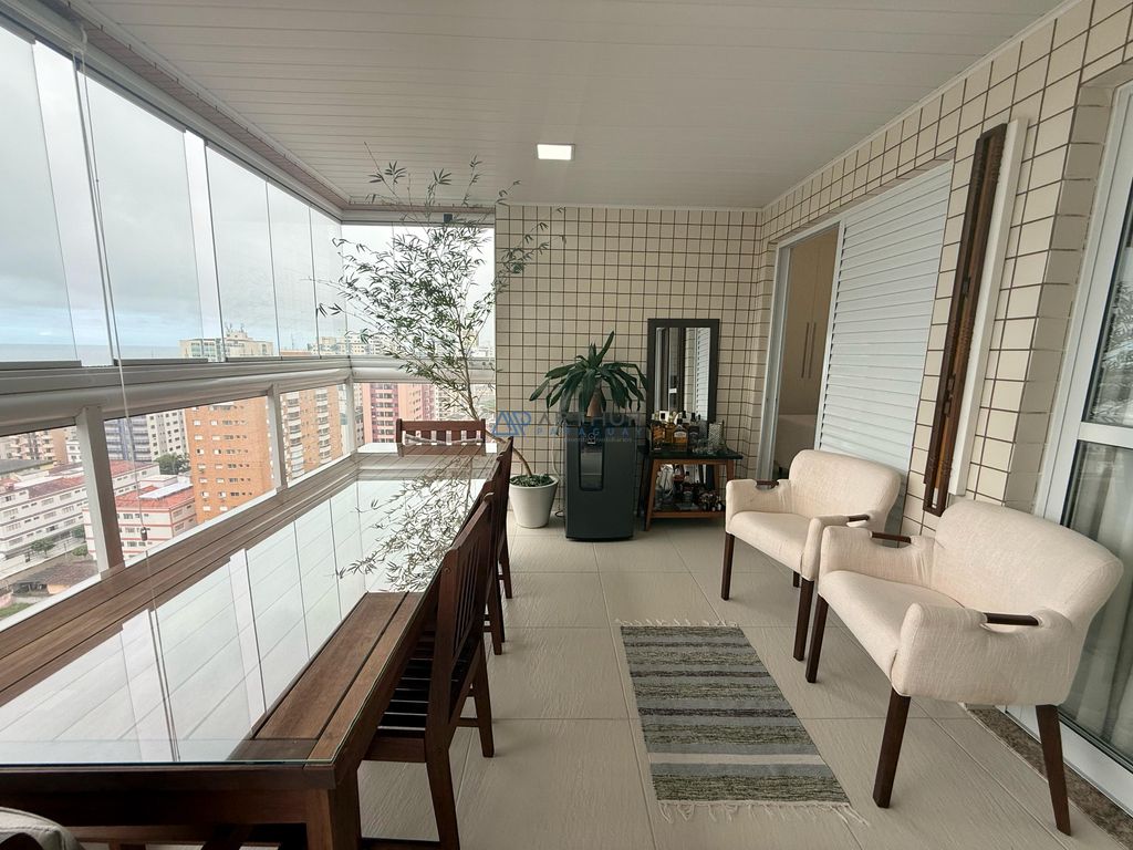 Apartamento 3 dormitórios à venda na Guilhermina, Praia Grande – 136 m² - foto 3
