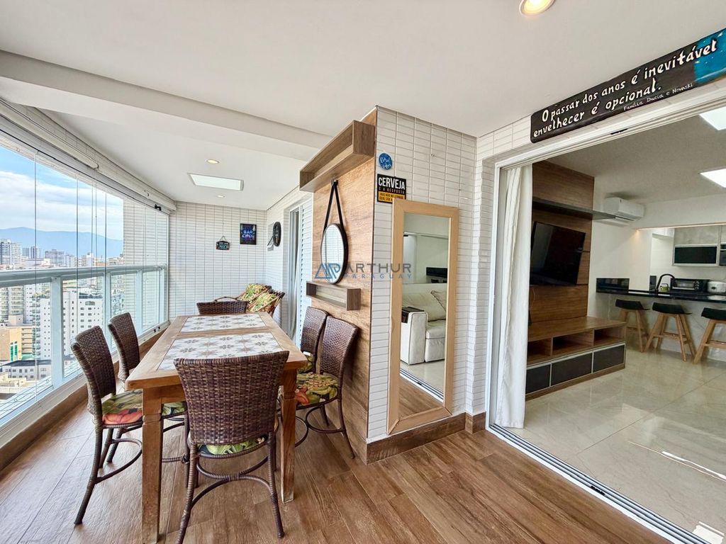 Apartamento 2 dormitórios frente mar à venda no Boqueirão, Praia Grande – 80 m² - foto 5