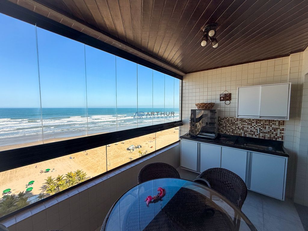 Apartamento 3 dormitórios frente mar à venda no Tupi, Praia Grande – 106 m² - foto 2