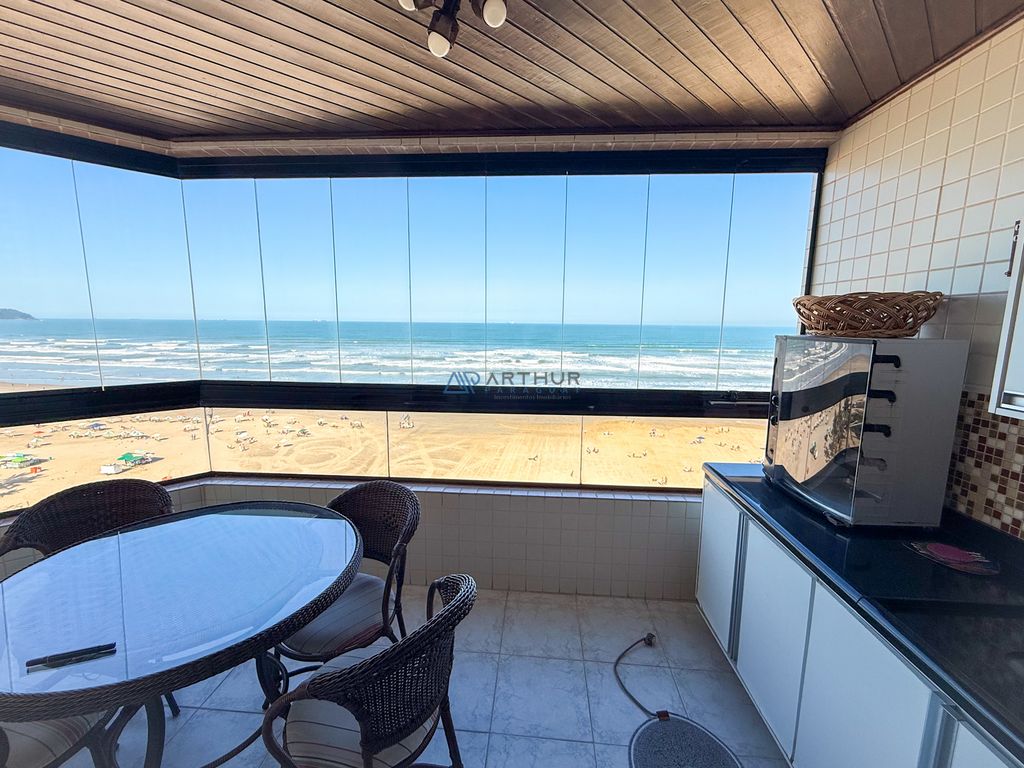 Apartamento 3 dormitórios frente mar à venda no Tupi, Praia Grande – 106 m² - foto 1