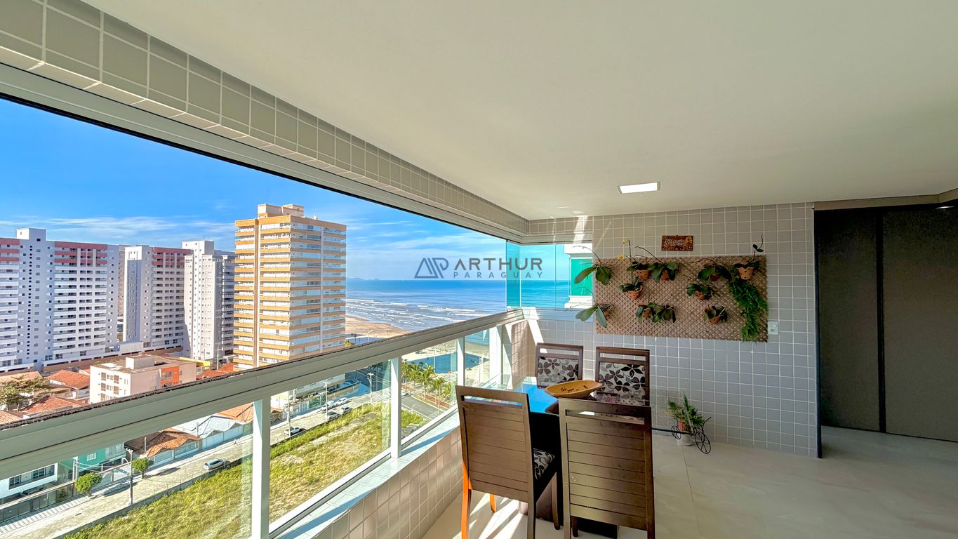 Apartamento 2 dormitórios frente mar à venda no Caiçara, Praia Grande – 82 m² - foto 2