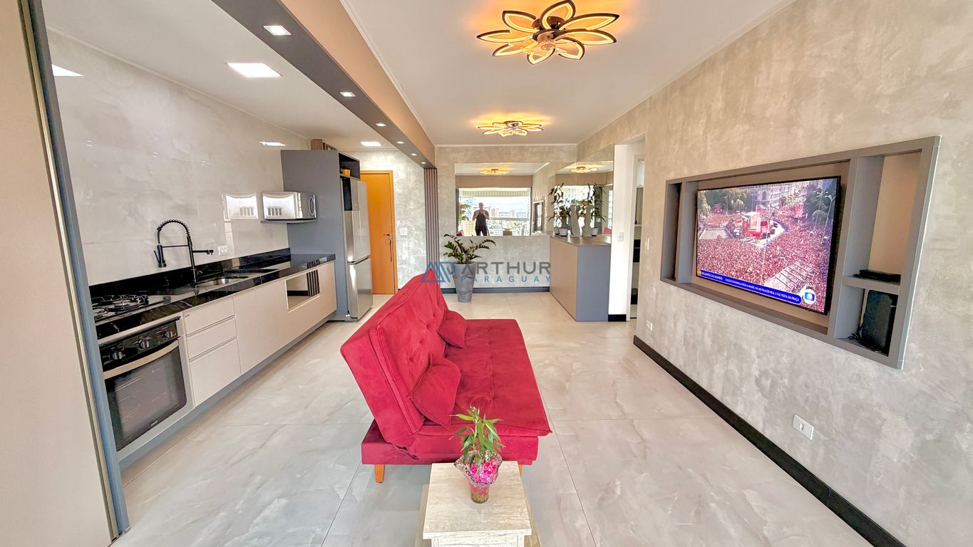 Apartamento 2 dormitórios frente mar à venda no Caiçara, Praia Grande – 82 m² - foto 8