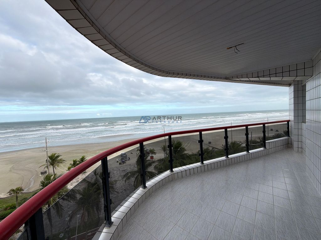 Apartamento 3 dormitórios frente mar à venda no Imperador, Praia Grande – 170 m² - foto 2