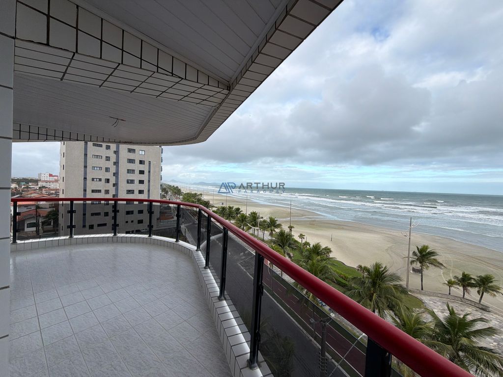 Apartamento 3 dormitórios frente mar à venda no Imperador, Praia Grande – 170 m² - foto 3
