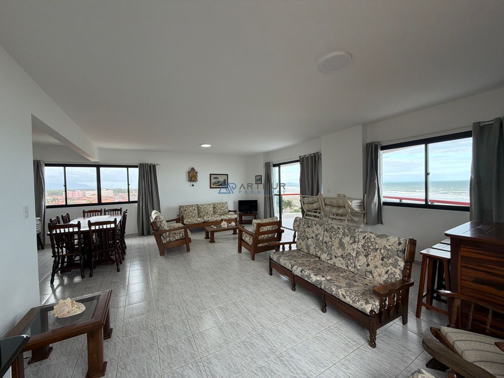 Apartamento 3 dormitórios frente mar à venda no Imperador, Praia Grande – 170 m² - foto 1