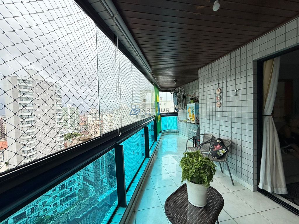 Apartamento 3 dormitórios frente mar à venda no Caiçara, Praia Grande – 94 m² - foto 5