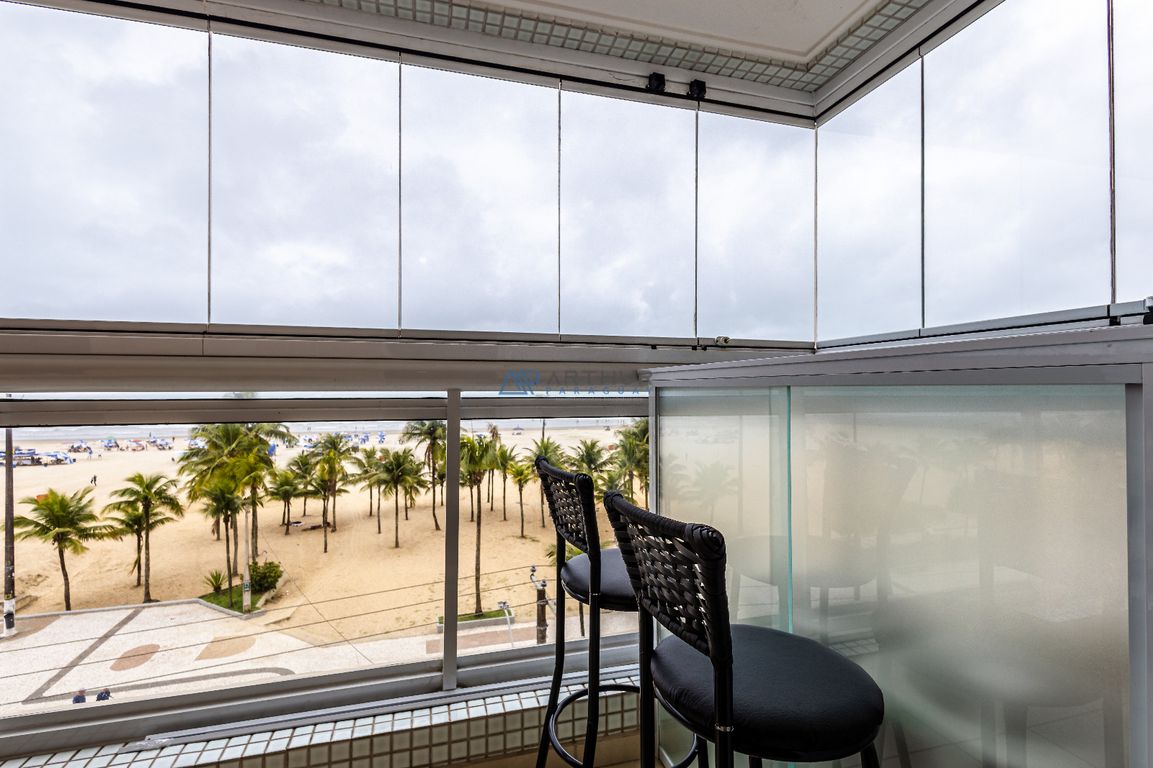 Apartamento 2 dormitórios frente mar à venda na Guilhermina, Praia Grande – 72 m² - foto 2