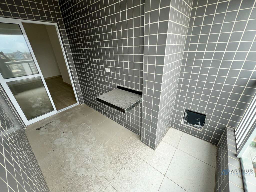 Apartamento 1 dormitório frente mar à venda no Caiçara, Praia Grande – 46 m² - foto 1