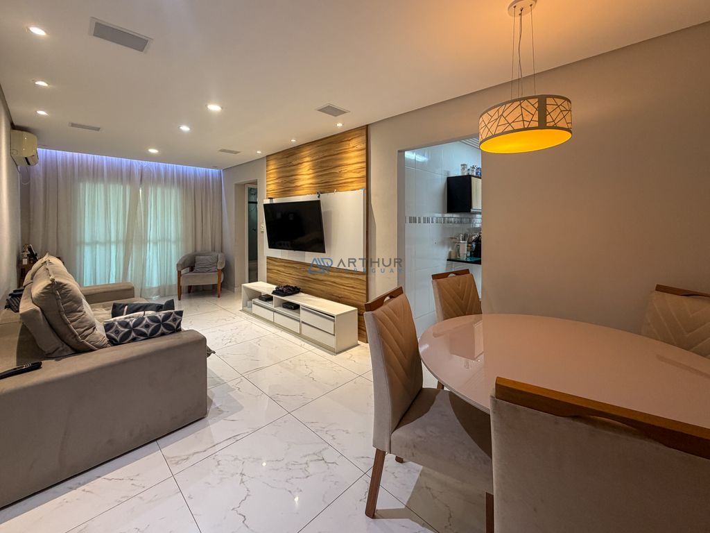 Apartamento 2 dormitórios à venda na Guilhermina, Praia Grande – 89 m² - foto 1