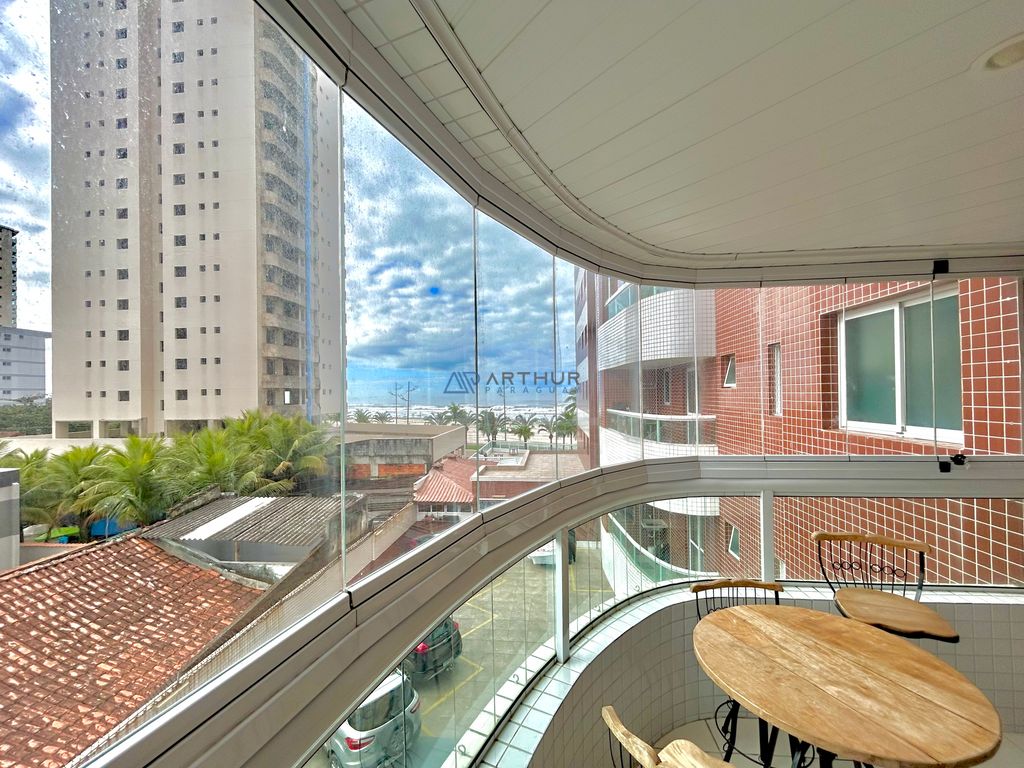 Apartamento 2 dormitórios frente mar à venda no Maracanã, Praia Grande – 69 m² - foto 4
