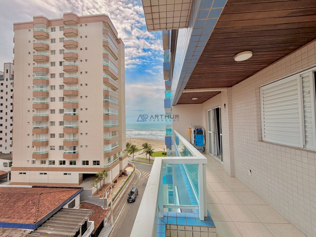 Apartamento 1 dormitório frente mar à venda no Caiçara, Praia Grande – 65 m² - foto 1