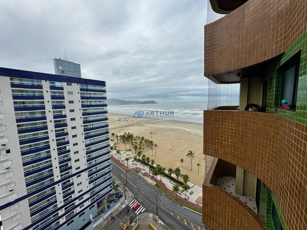 Apartamento 3 dormitórios frente mar à venda na Guilhermina, Praia Grande – 86 m² - foto 1
