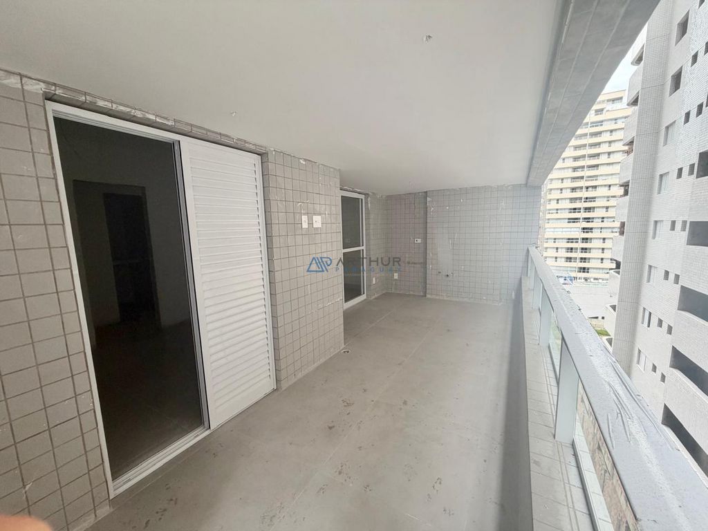 Apartamento 2 dormitórios frente mar à venda na Guilhermina, Praia Grande – 75 m² - foto 1