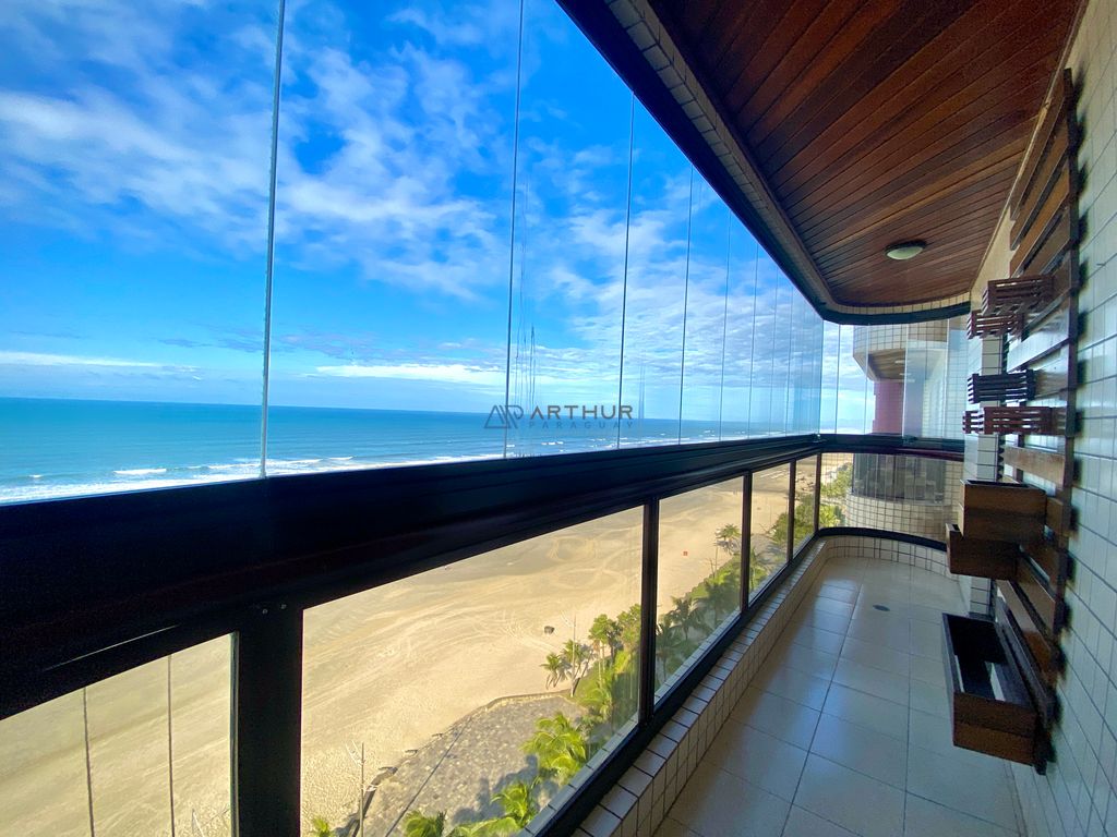 Apartamento 2 dormitórios frente mar à venda no Caiçara, Praia Grande – 112 m² - foto 1