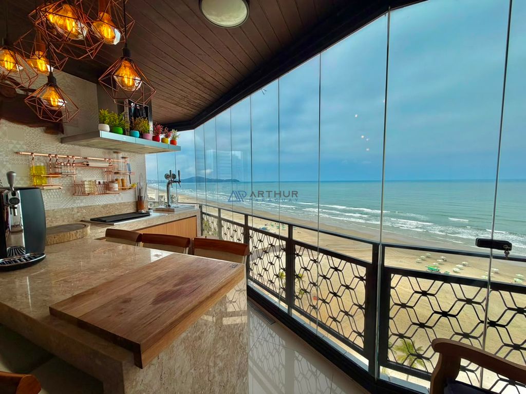 Apartamento 3 dormitórios frente mar à venda no Tupi, Praia Grande – 143 m² - foto 1