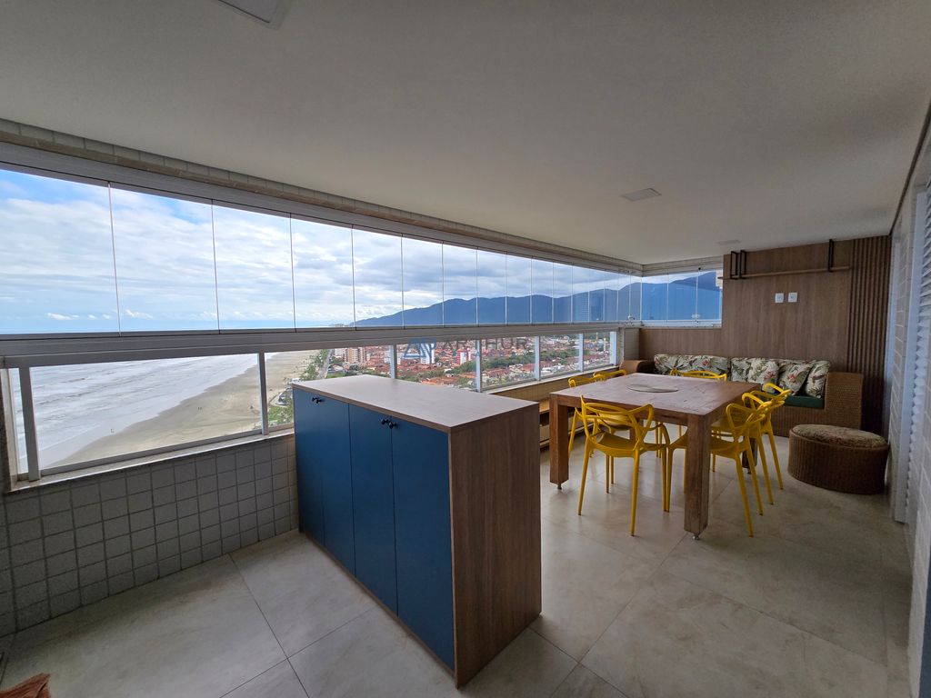 Apartamento 3 dormitórios frente mar à venda no Caiçara, Praia Grande – 120 m² - foto 4
