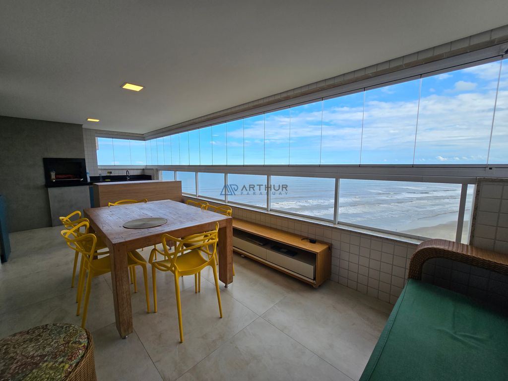 Apartamento 3 dormitórios frente mar à venda no Caiçara, Praia Grande – 120 m² - foto 1