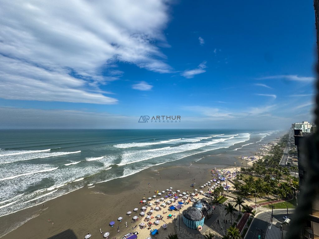 Apartamento 3 dormitórios frente mar à venda no Caiçara, Praia Grande – 125 m² - foto 1
