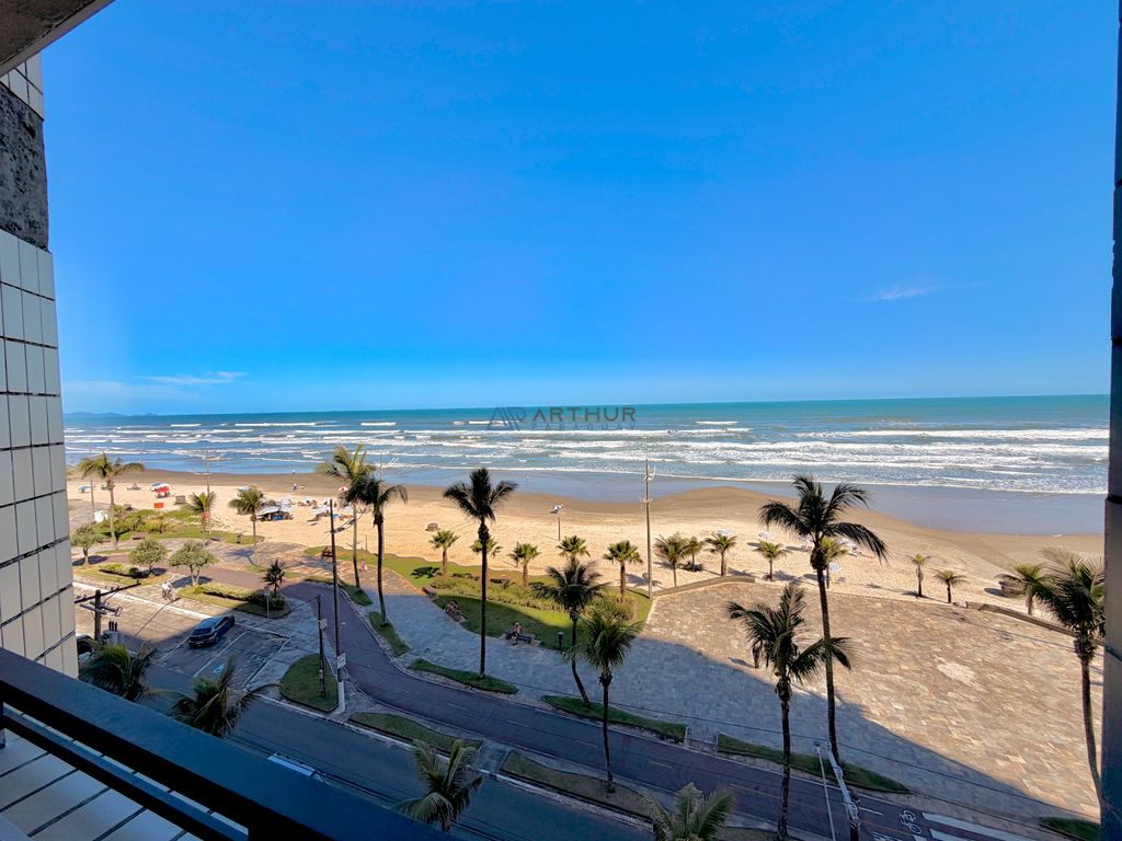 Apartamento 3 dormitórios frente mar à venda no Caiçara, Praia Grande – 93 m² - foto 1