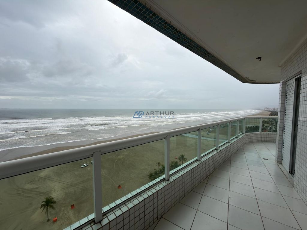 Apartamento 3 dormitórios frente mar à venda na Guilhermina, Praia Grande – 125 m² - foto 1