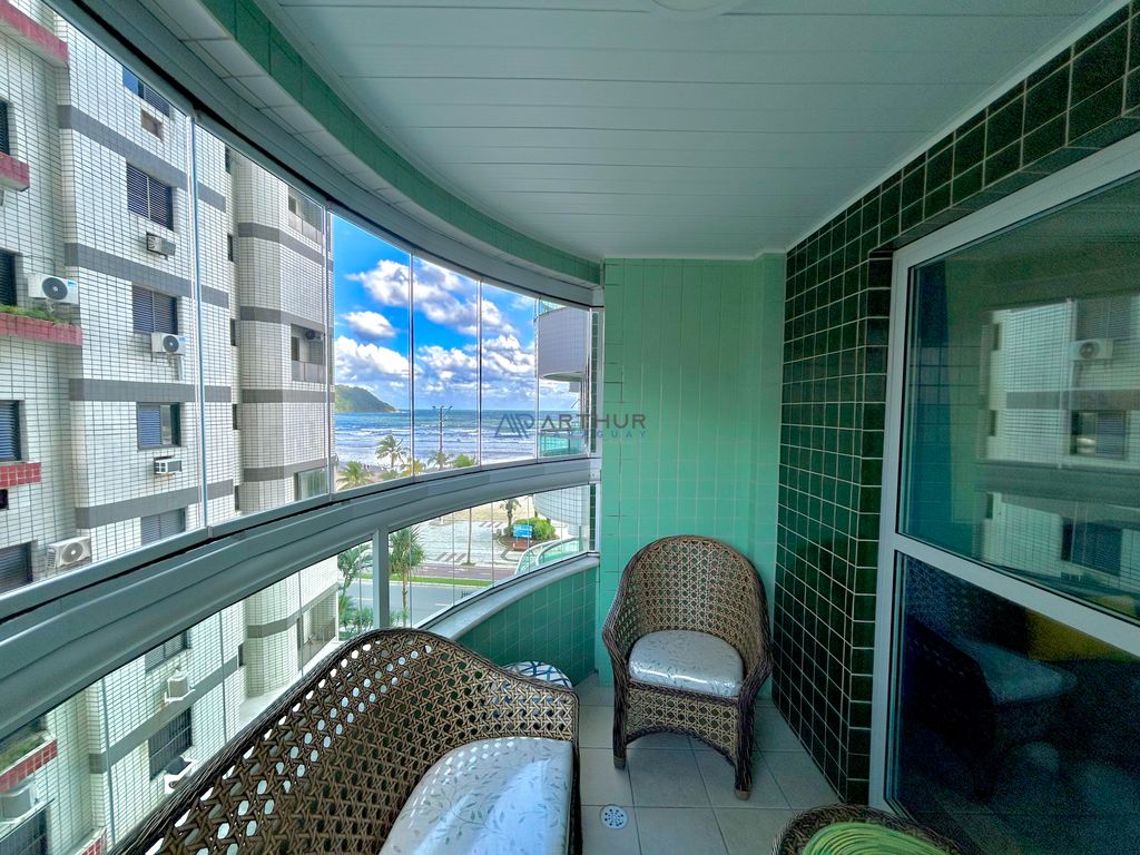 Apartamento 3 dormitórios frente mar à venda no Canto do Forte, Praia Grande – 140 m² - foto 2