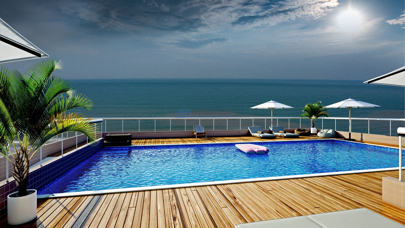Apartamento 2 dormitórios frente mar à venda no Real, Praia Grande – 71 m² - foto 28