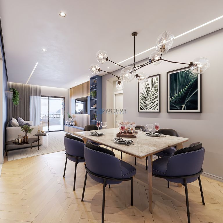 Apartamento 3 dormitórios frente mar à venda no Flórida, Praia Grande – 137 m² - foto 26