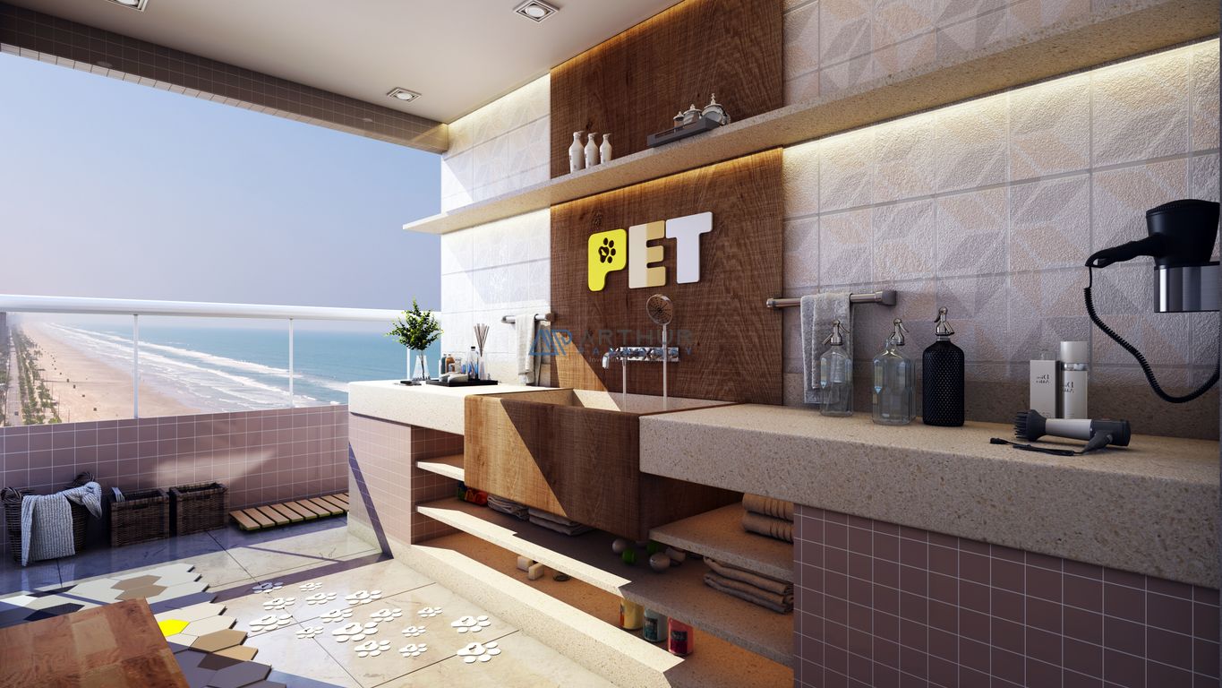 Apartamento 2 dormitórios frente mar à venda no Real, Praia Grande – 71 m² - foto 27