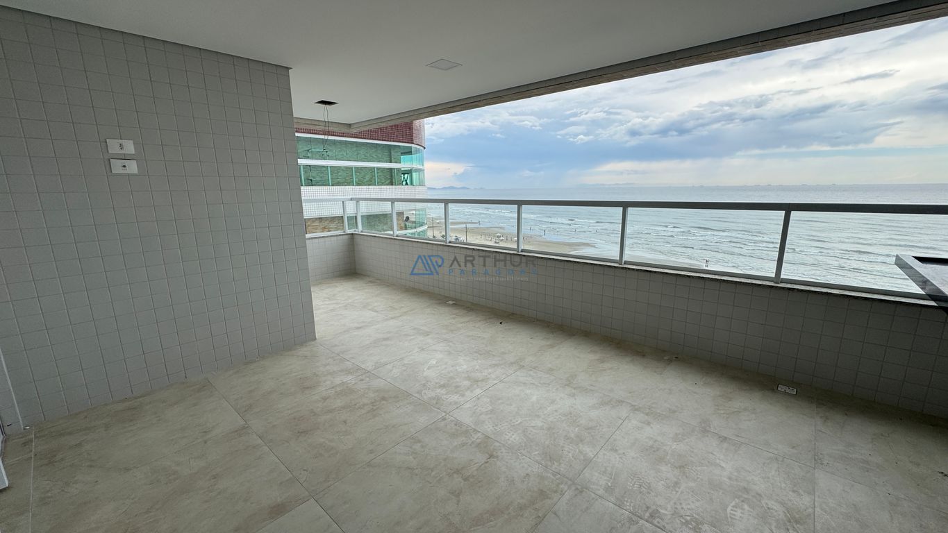 Apartamento 3 dormitórios frente mar à venda no Caiçara, Praia Grande – 117 m² - foto 2