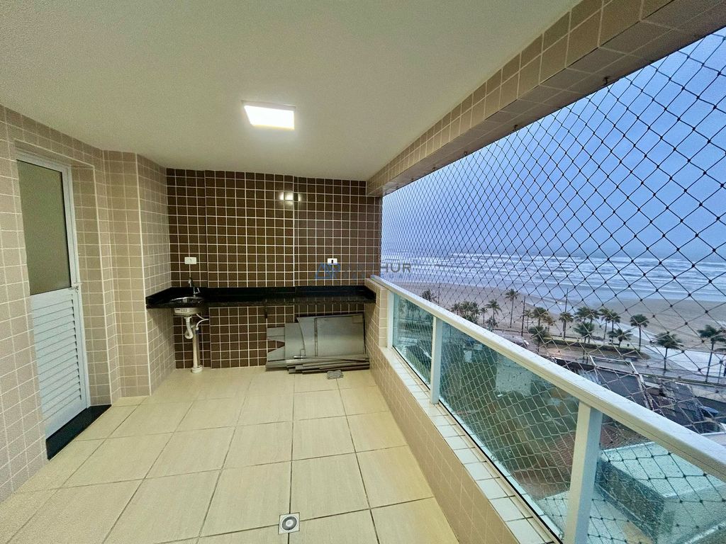 Apartamento 2 dormitórios frente mar à venda no Mirim, Praia Grande – 72 m² - foto 1
