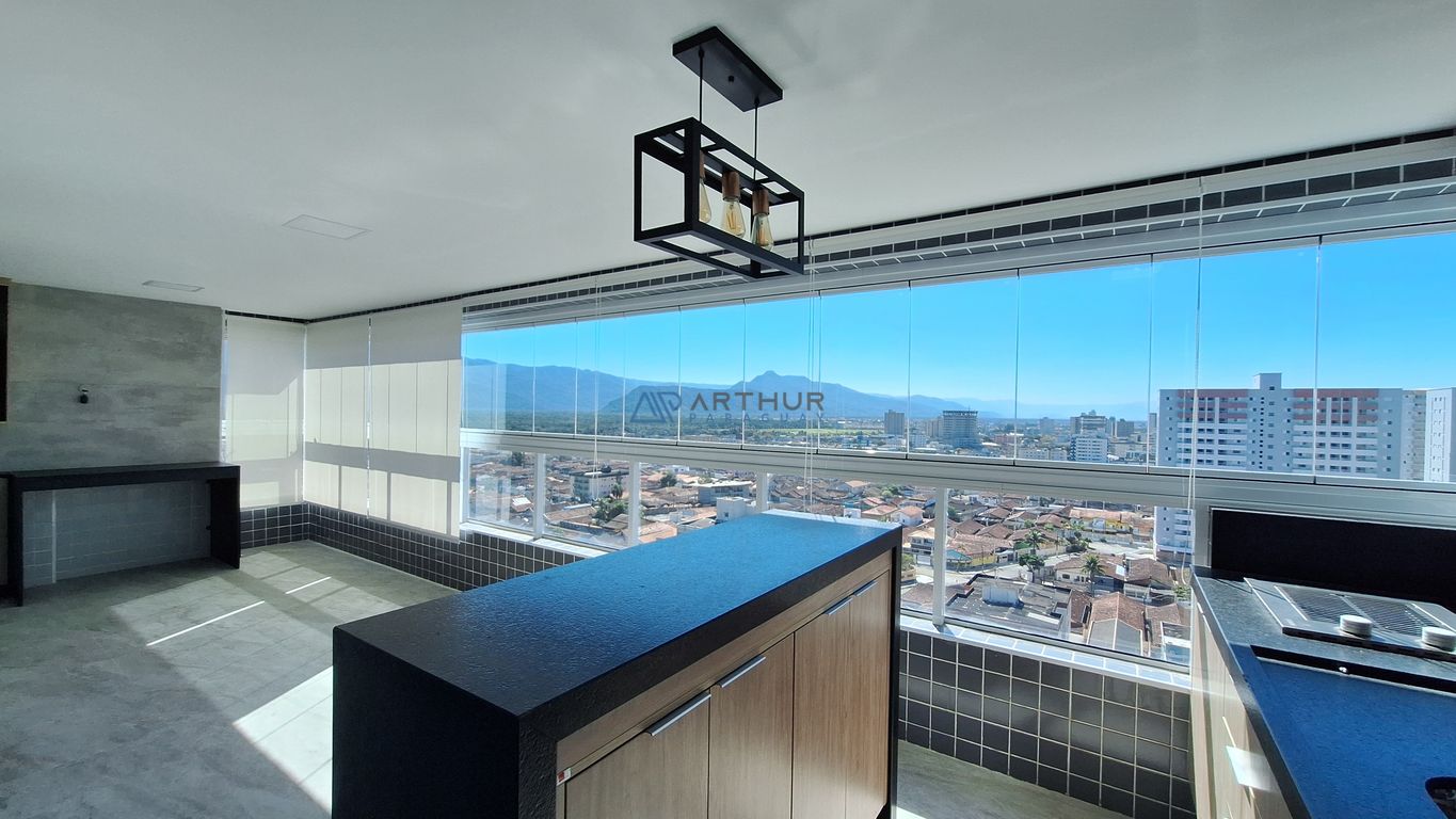 Apartamento 3 dormitórios frente mar à venda no Caiçara, Praia Grande – 112 m² - foto 3