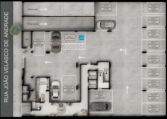 ImplantaçãoTérreoCasteloReal