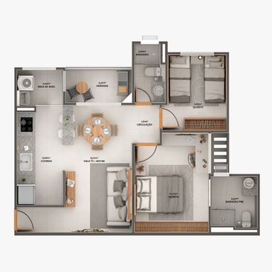 Planca com a SALA MAIOR