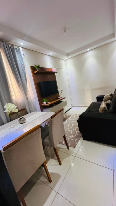 Sala - Condomínio Residencial Parque Alabama - Americana