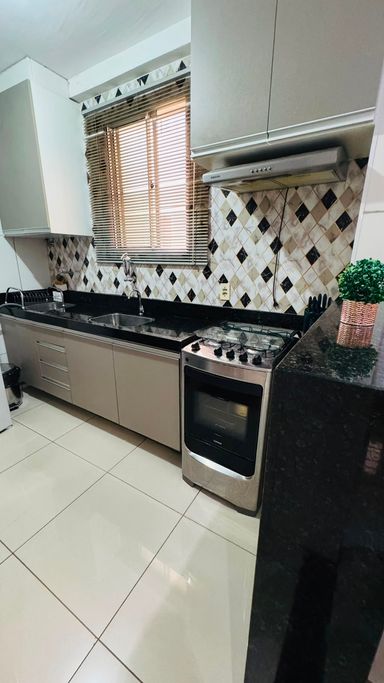 Cozinha - Condomínio Residencial Parque Alabama - Americana