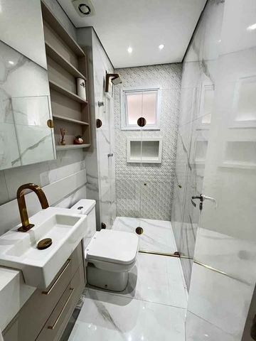 Banheiro - Villa Unitá Residencial - Americana