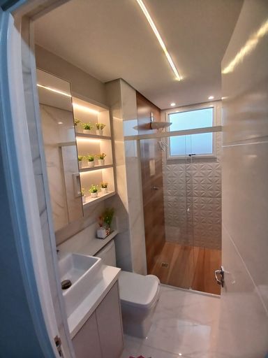 Banheiro - Condomínio Terras De São Pedro - Pátio do Engenho - Santa Barbara d'Oeste