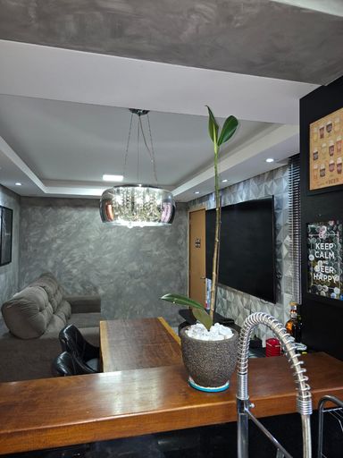 Sala - Condomínio Residencial Parque Alliance - Americana
