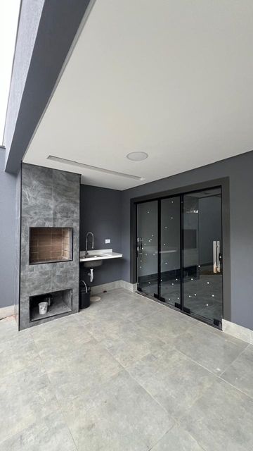 Área Gourmet + Garagem - Jardim Brasilia - Americana