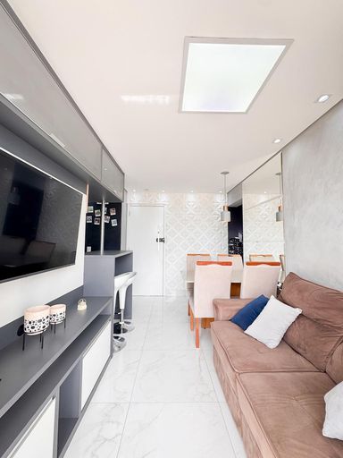 Sala - Condomínio Residencial Villa Carioba - Americana