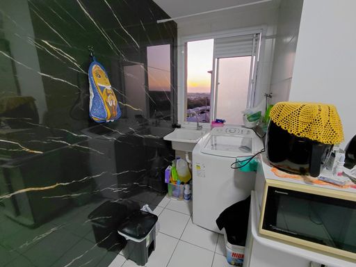 Área de Serviço - Residencial Turquesa - Santa Barbara D'Oeste