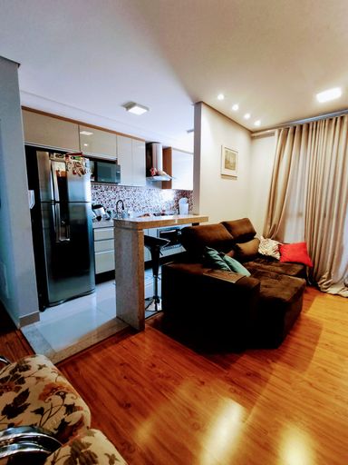 Sala - Villa Bérgamo Residencial - Santa Barbara d'Oeste