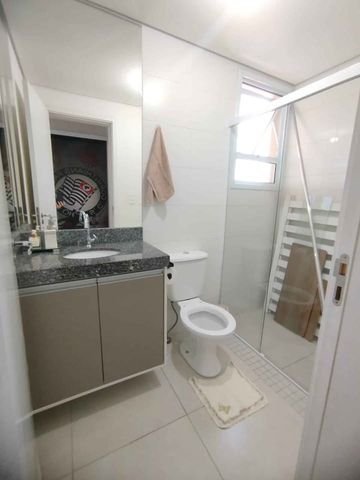 Banheiro - Condomínio Essencial Home - Santa Barbara D'Oeste