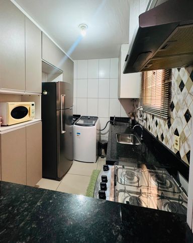 Cozinha - Condomínio Residencial Parque Alabama - Americana