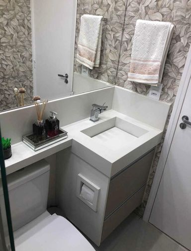 Banheiro - Condomínio Residencial Treviso - Santa Barbara d'Oeste