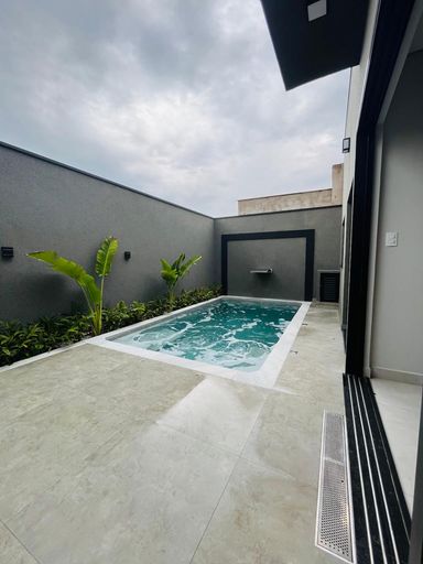 Área da Piscina - Terra Azul - santa Barbara d'Oeste